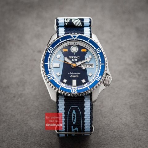 Đồng hồ nam Seiko 5 Sport SRPK37J1 Honda Super Cub Limited Edition Cub C125 Made in Japan dây NATO SRPK37