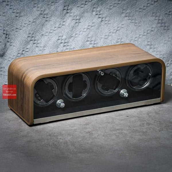 Hộp đựng xoay đồng hồ tự động automatic watch winder 4 ngăn