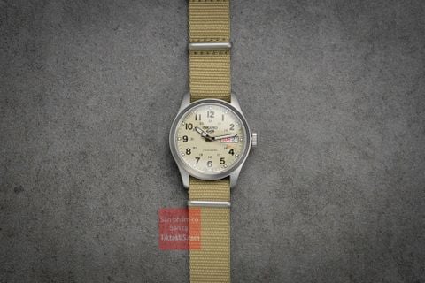Đồng hồ nam Seiko 5 quân đội 2023 SRPJ83K1 size 36mm 4R36 automatic.