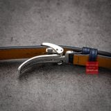 Khoá gập giấu dây thép không gỉ 316L một gấp như zin size 16mm - 18mm, seko presage, orien star