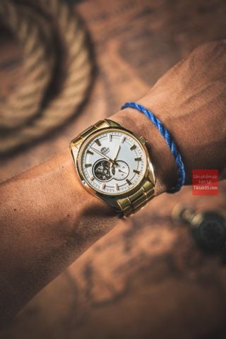 Đồng hồ nam dây thép không gỉ Orient open heart RA-AR0007S30B (RAAR0007S10B)