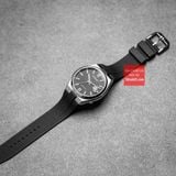 Dây đồng hồ Citizen Tsuyosa cao su cao cấp FKM chốt thông minh Premium màu đen