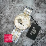 Đồng hồ đeo tay nam Orient Sun and Moon Open Heart RA-AS0007S10B