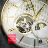 Đồng hồ đeo tay nam Orient Sun and Moon Open Heart RA-AS0007S10B