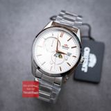 Đồng hồ nam Orient Sun and Moon Gen 5 RA-AK0306S10B automatic kính sapphire size 41.5 mm dây kim loại