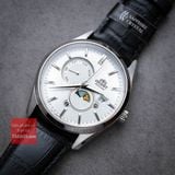 Đồng hồ nam Orient Sun and Moon Gen 5 RA-AK0310S10B automatic kính sapphire size 41.5 mm dây da