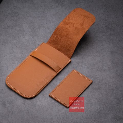 Ví đựng đồng hồ du lịch 1 ngăn  Vintage Travel case màu nâu