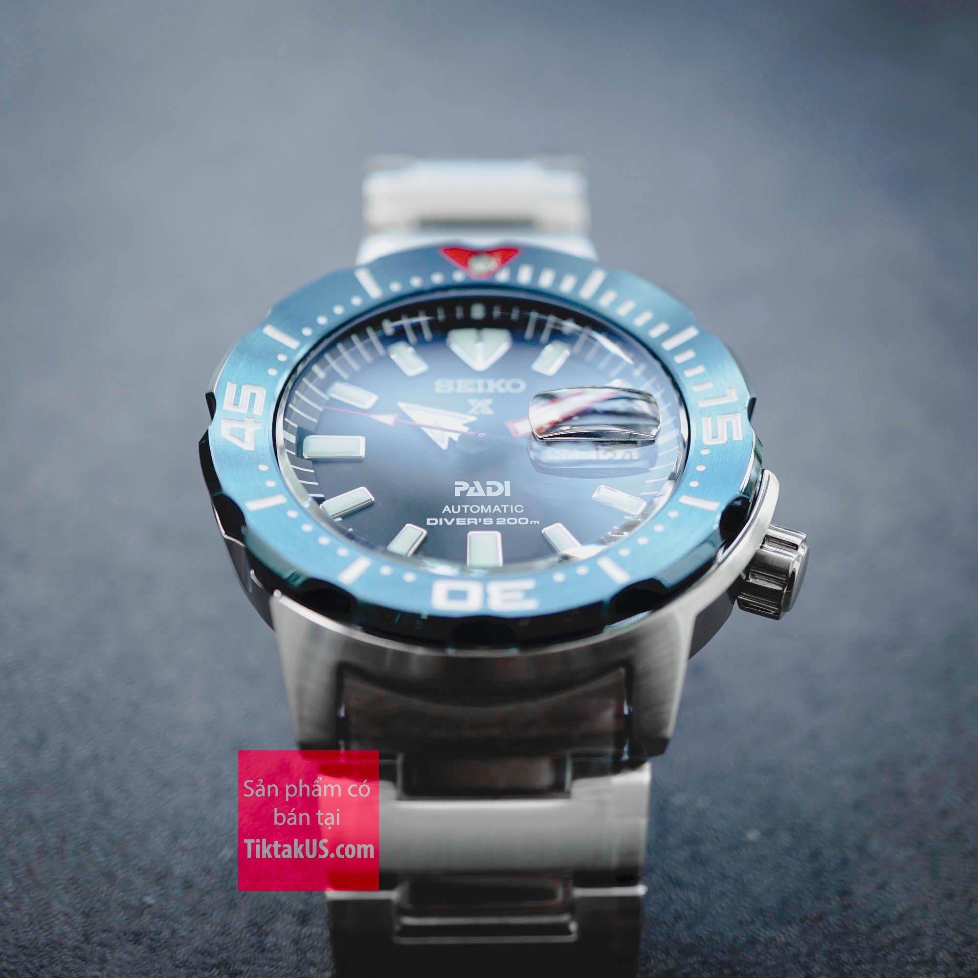 Đồng hồ nam Seiko Prospex Monster PADI Special SRPE27K1 SRPE27 - Tiktakus