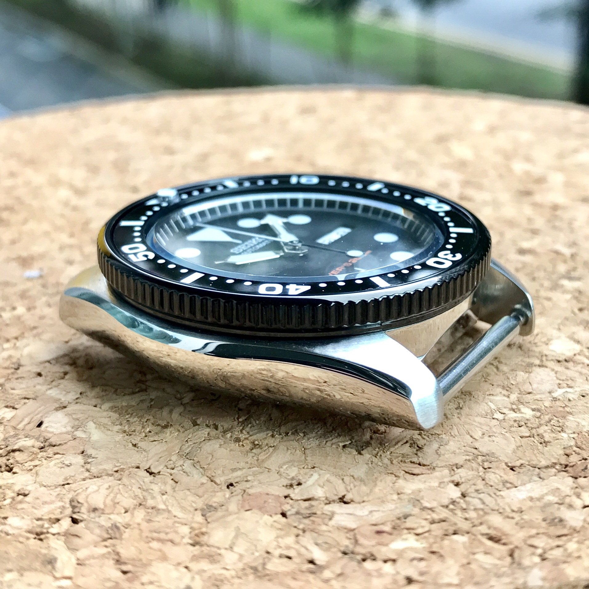 Viền BEZEL cho SEIKO SKX007 SKX009,SKX011 ,  BLAC - Tiktakus