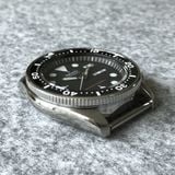 [BZ19] - Niềng Bezel - SKX007 Coin Edge - BẠC BÓNG -Polished STEEL-  cho  SEIKO SKX007 SKX009,SKX011 , seiko 5 sport 2019 CAL.7S26 CAL.4R35 PEPSI