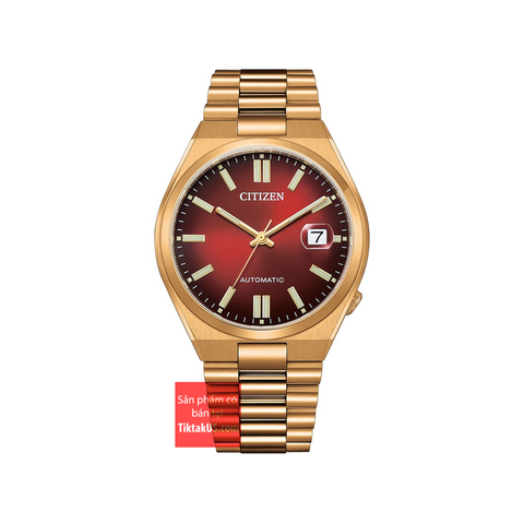 Đồng hồ nam Citizen Tsuyosa Automatic NJ0153-82X gold mạ vàng mặt lửa siêu hiếm