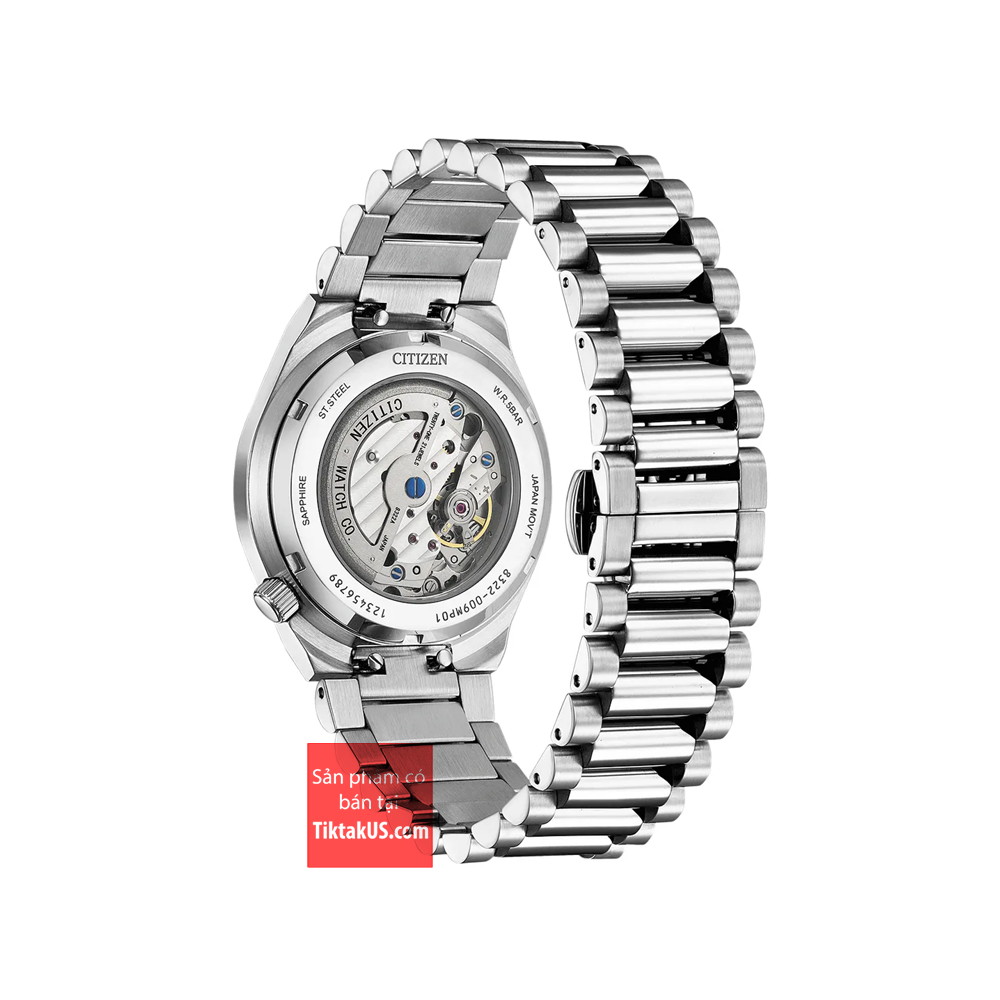 ThuongThau Đồng hồ Citizen Tsuyosa Small Second NK5010-51X 40mm Guilloche