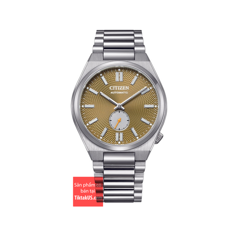 Đồng hồ nam Citizen Tsuyosa Small Second NK5010-51X automatic 40mm Guilloche
