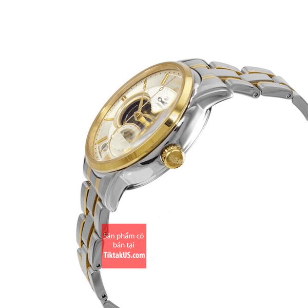 Đồng hồ đeo tay nam Orient Sun and Moon Open Heart RA-AS0007S30B