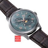 Đồng hồ đeo tay nam Orient Sun and Moon RA-AK0805E30B size 41.5mm