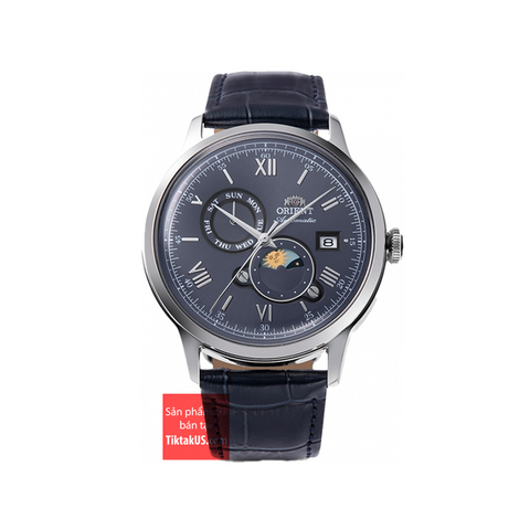 Đồng hồ đeo tay nam Orient Sun and Moon RA-AK0806L30B size 41.5mm