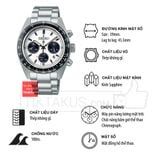 Đồng hồ nam Seiko Prospex PANDA Chronograph SSC813P1 - size 39mm kính sapphire