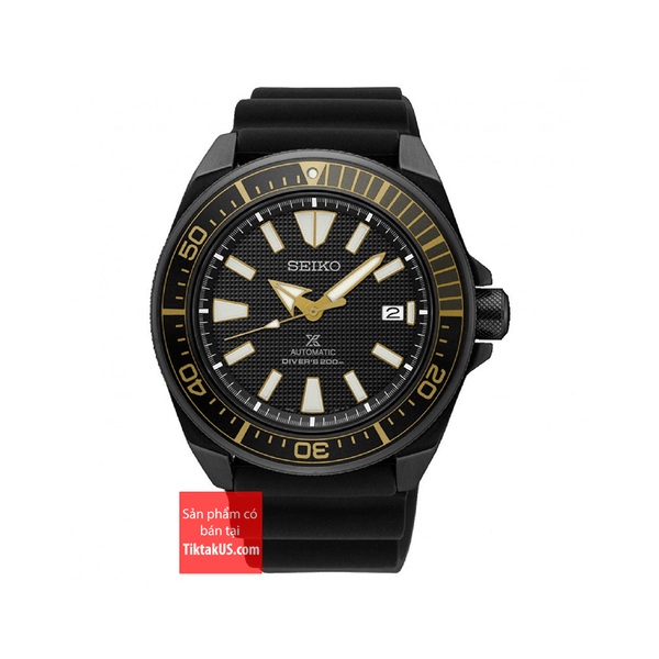 Đồng hồ lặn Seiko Prospex Samurai Diver 200m SRPF07K1 Black. - Tiktakus