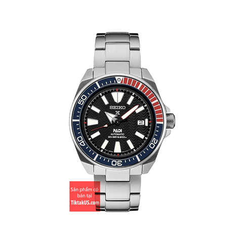 Seiko Samurai Prospex Automatic SRPF09K1 chống nước 200m size 44mm. -  Tiktakus