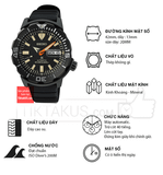 Seiko Monster Black Edition 2021 SRPH13K1 Prospex Automatic