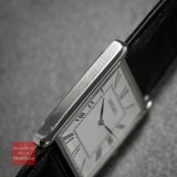 Đồng hồ nam Seiko mặt vuông SWR049 tank máy quartz size 28.5mm