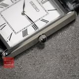 Đồng hồ nam Seiko mặt vuông SWR049 tank máy quartz size 28.5mm