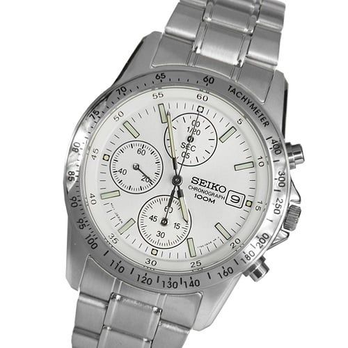 Đồng hồ nam dây thép Seiko Chronograph SND363P - Tiktakus