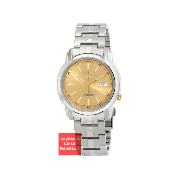 Đồng hồ nam dây thép Seiko 5 automatic SNKL81K1