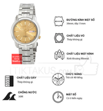 Đồng hồ nam dây thép Seiko 5 automatic SNKL81K1