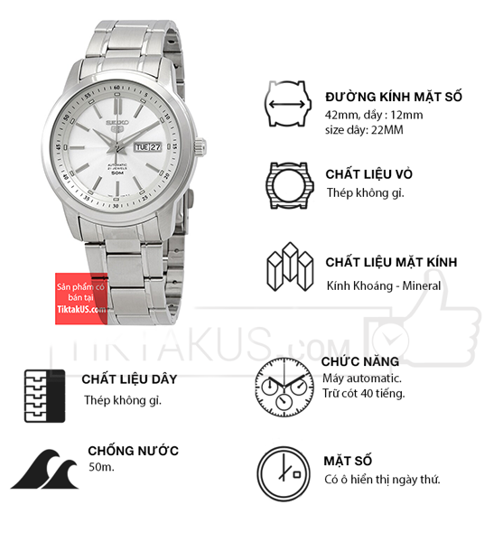 Seiko snkm83k1 deals