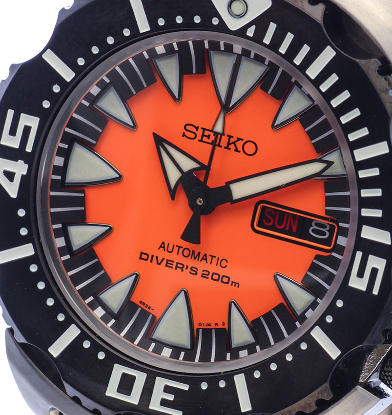 Đồng hồ nam Seiko Orange Monster Diver's SRP315K2 - Tiktakus