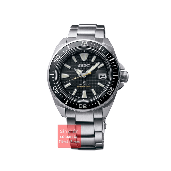 SEIKO King Samurai  PROSPEX SRPE35 Made in Japan kính sapphire chống nước lặn 200m mod sẵn bezel Ceramic