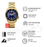 Đồng hồ nam dây thép Seiko 5 Sport SRPK20 US-Only Made in Japan SRPK20J8