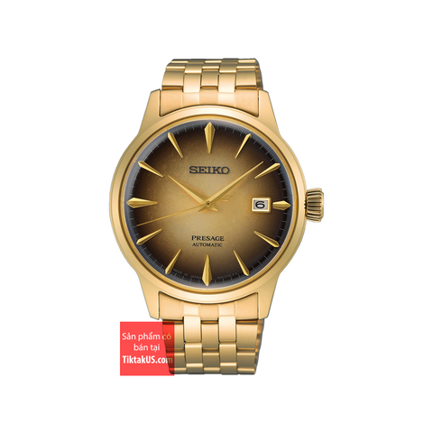 Đồng hồ nam cao cấp Seiko Presage 'Beer Julep' Cocktail SRPK48 Made in Japan SRPK48J1