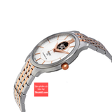 Đồng hồ đeo tay nam Tissot T-Classic Tradition open heart T063.907.22.038.01 demi Rose gold (T0639072203801)