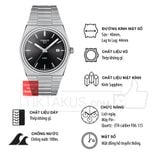 Đồng hồ đeo tay nam Tissot PRX t137.410.11.051.00 sapphire máy Quartz ETA
