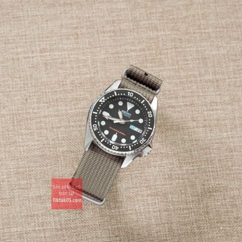 Dây vải NATO Nylon style quân đội màu vàng cát