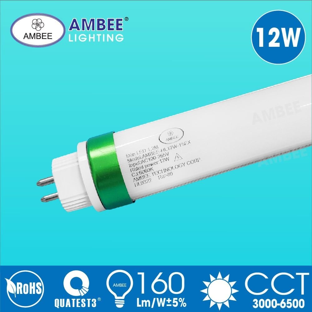 Led Tube Light 1m2 12W High Lumen