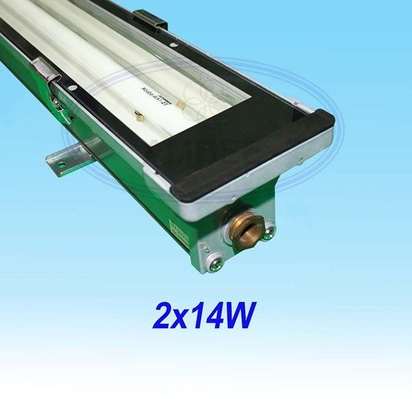 T5 Fluorescent Weather Proof Aluminum IP67 Fixture 0.6M/2x14W