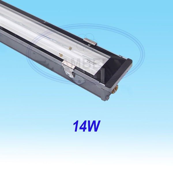 T5 Fluorescent Weather Proof Aluminum IP67 Fixture 0.6M/14W