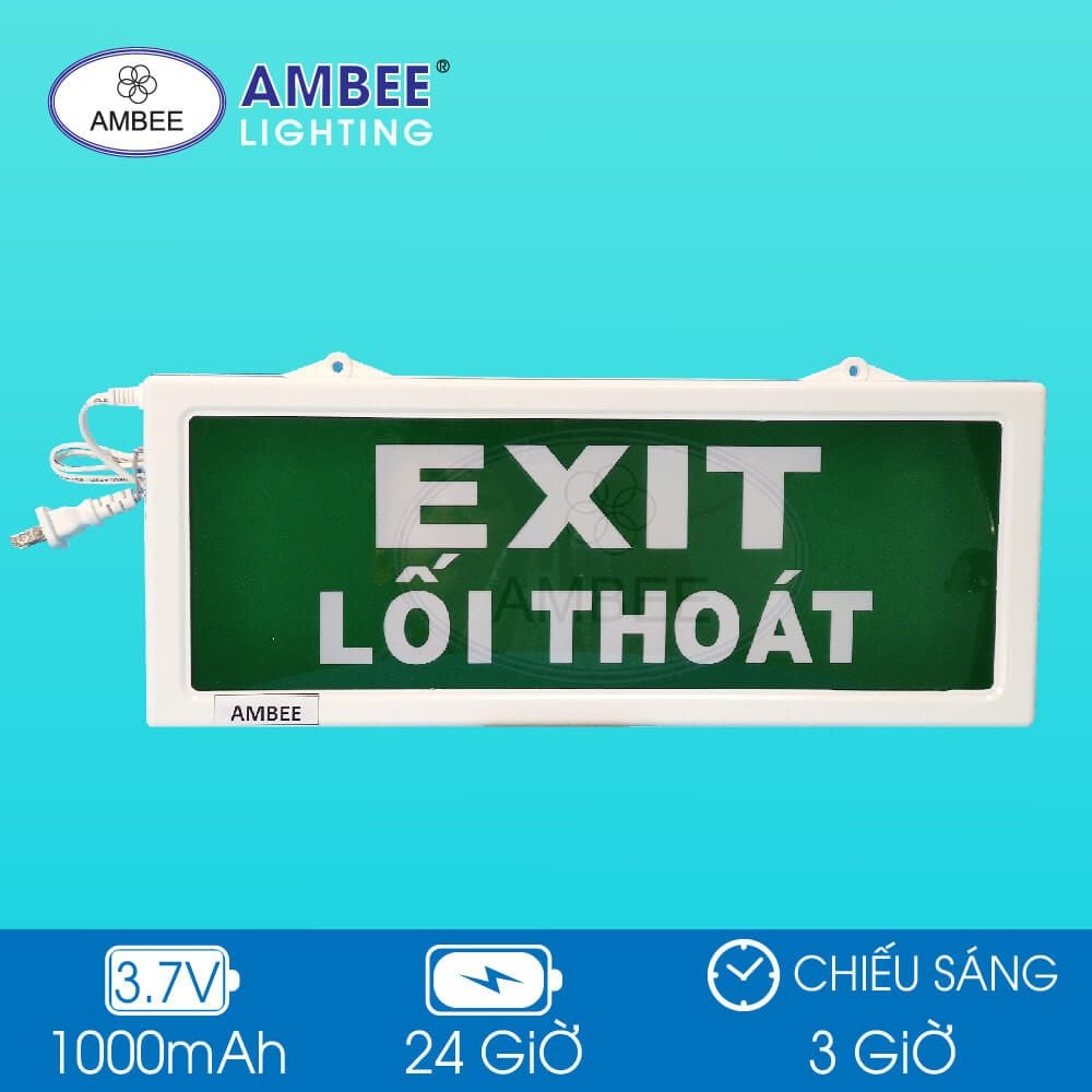 Đèn Exit 1 Mặt