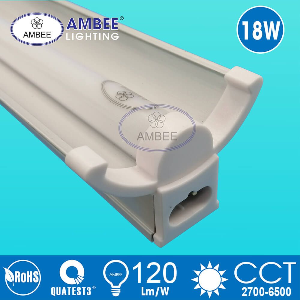 Tube LED T5 With Reflector Integrated 1m2 18W