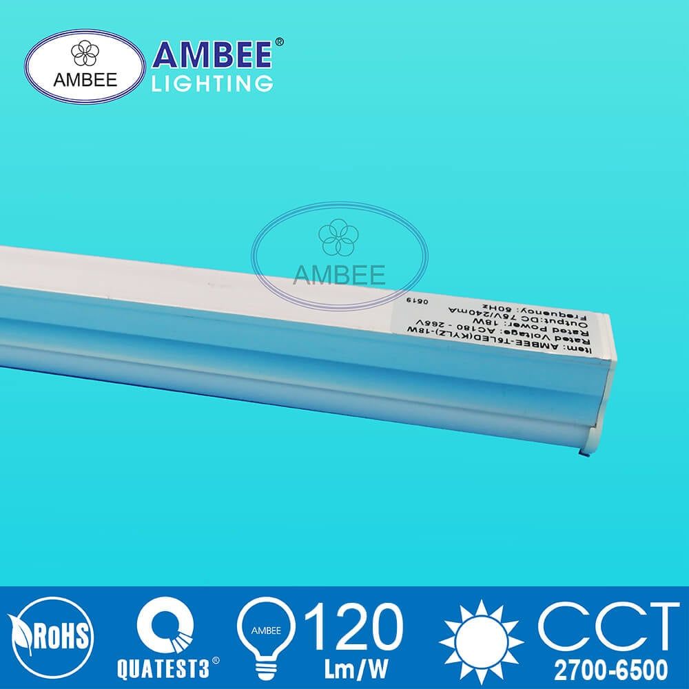 Tube LED T5 without reflector integrated 1m2 18W