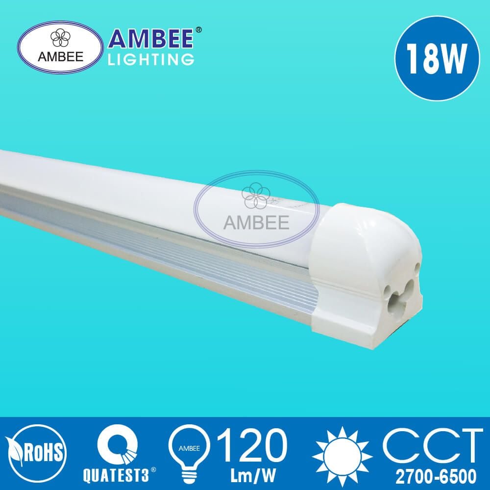 Bộ Đèn Led T8 Không Chóa 1m2 18w