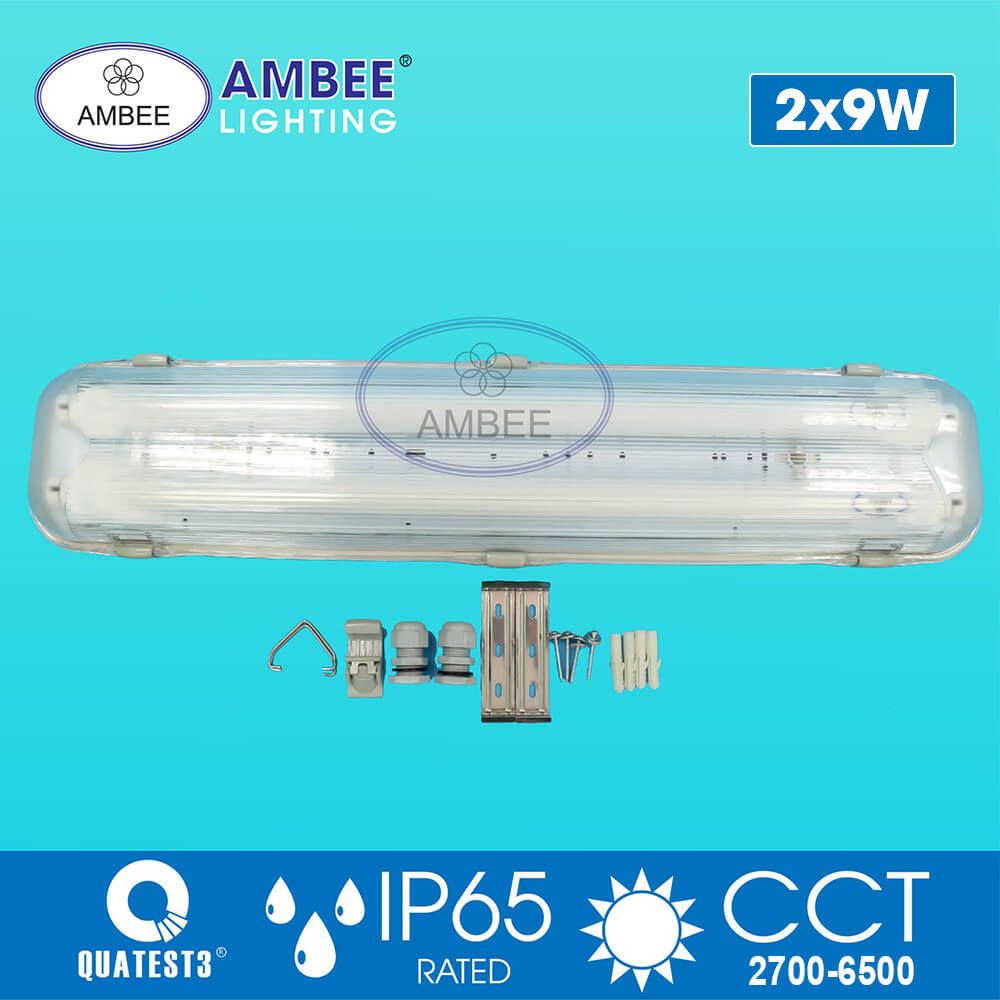 Led Waterproof IP65 Double 0m6 18W