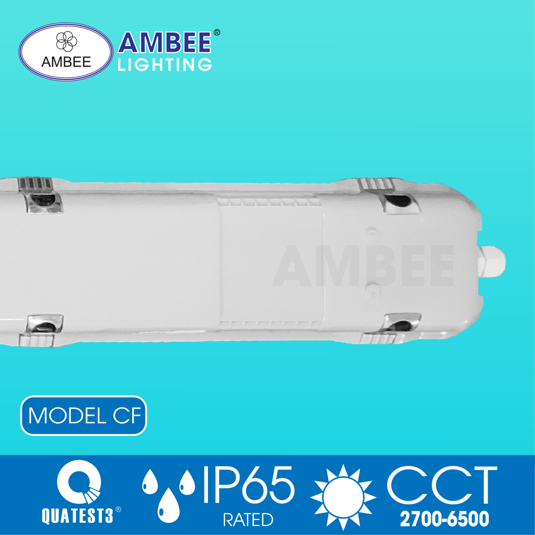 Led Waterproof IP65 Double 1m2 36W Type 2