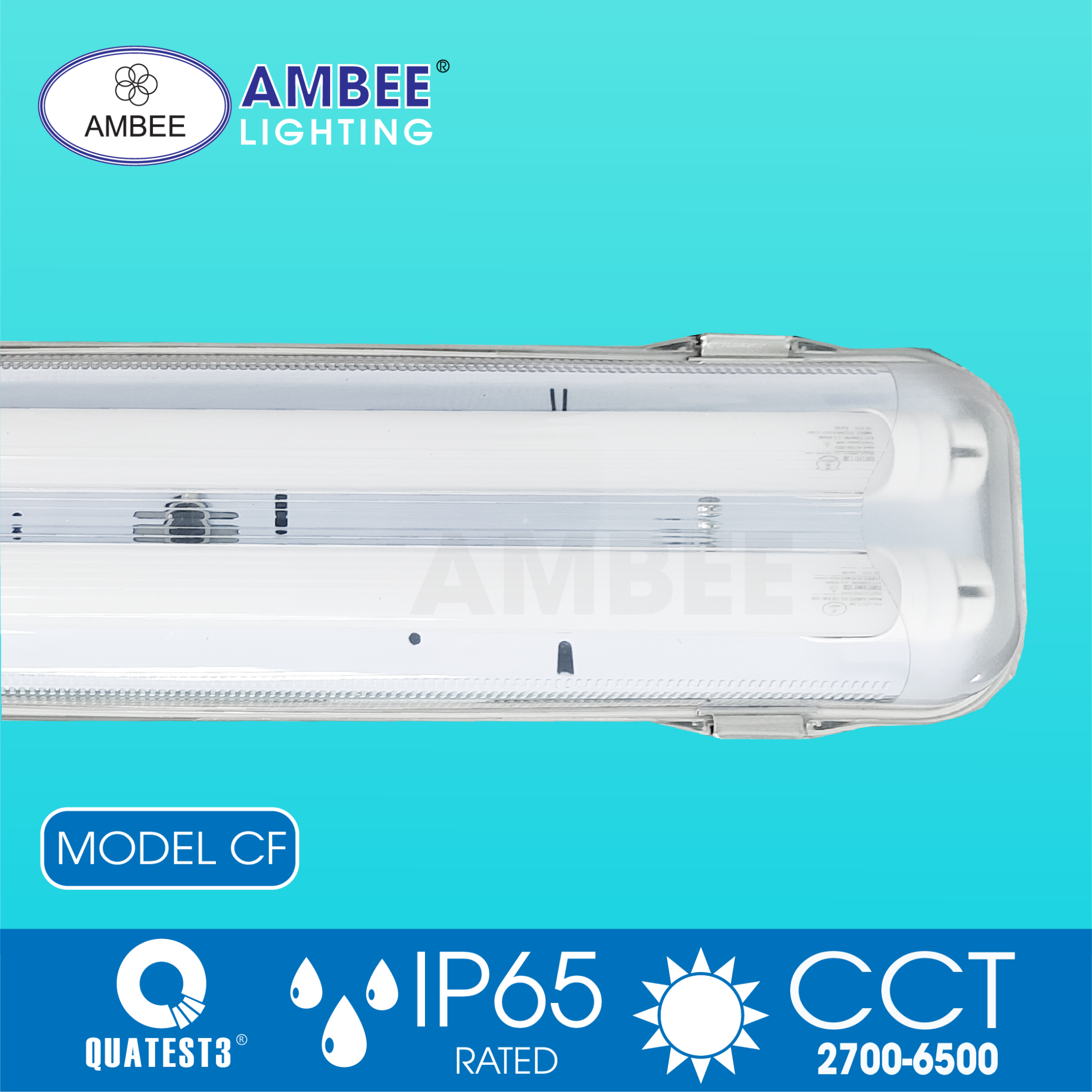 Bộ Đèn Led Chống Thấm IP65 1m2 36W L2