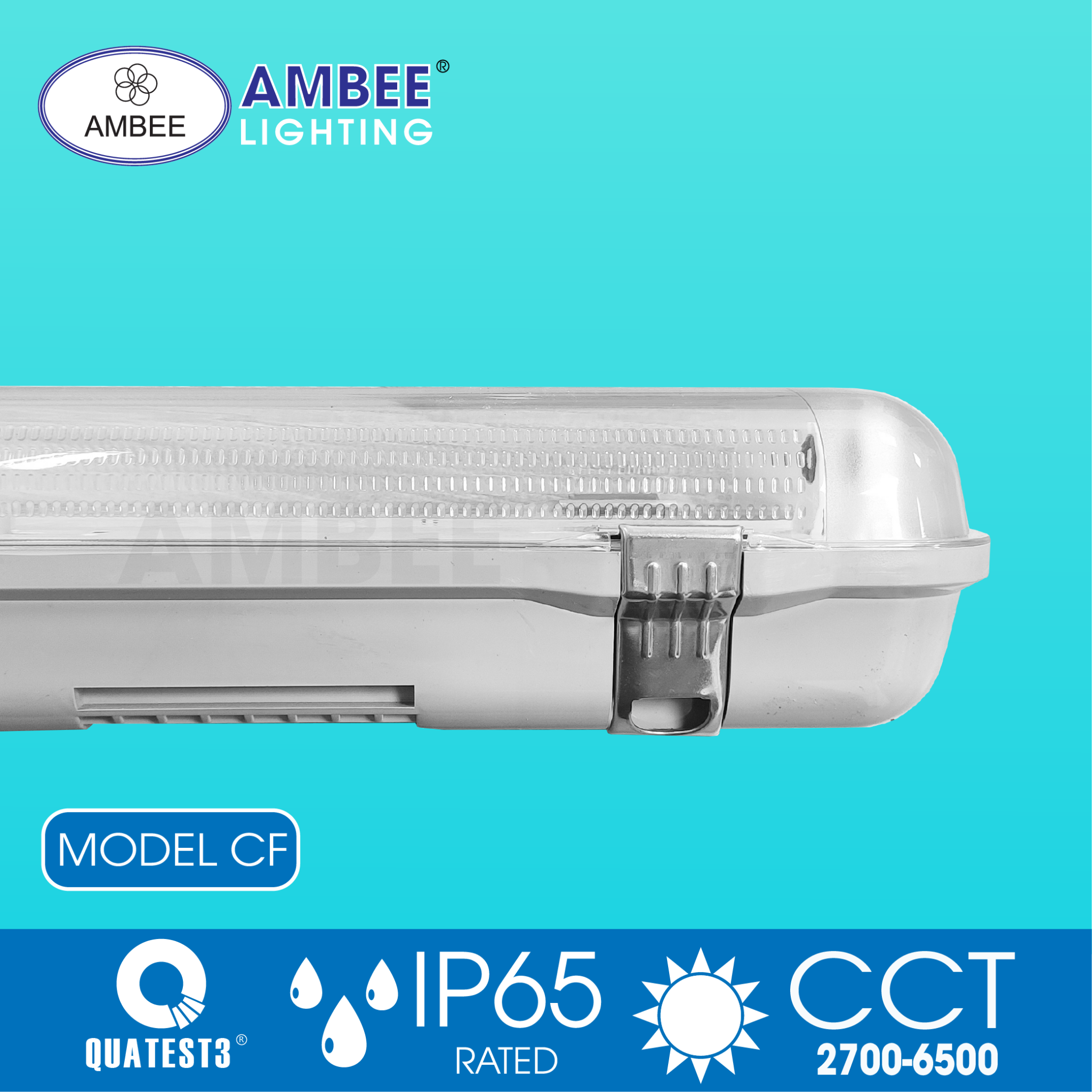 Led Waterproof IP65 Double 1m2 36W Type 2