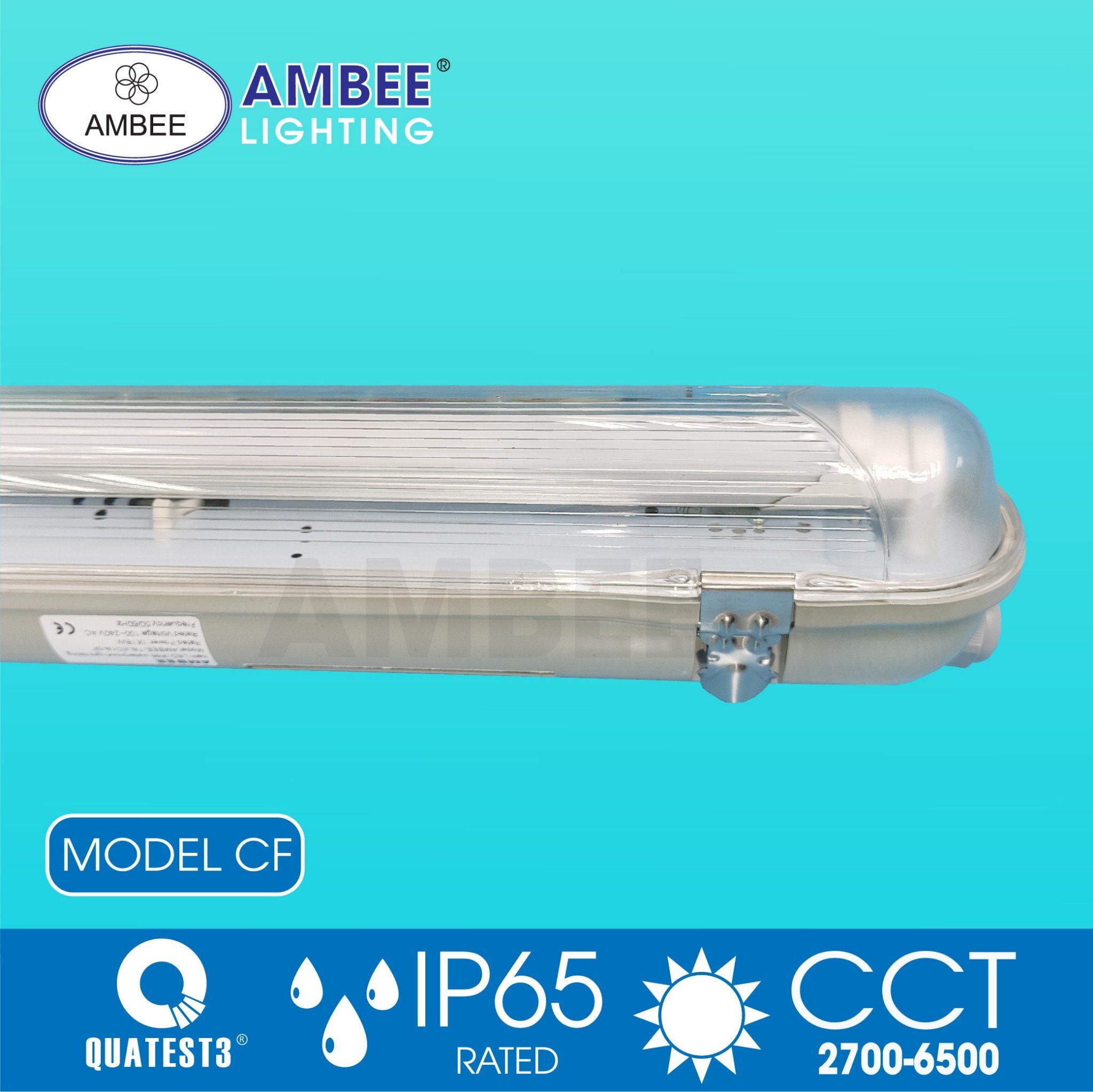 Led Waterproof IP65 Single 0m6 9W Type 2