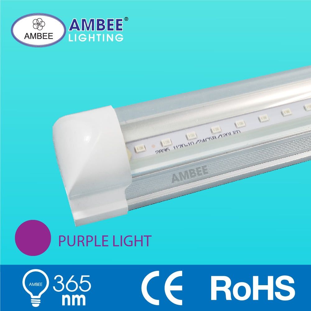 Led Tube T8 1m2 18W Purple Light